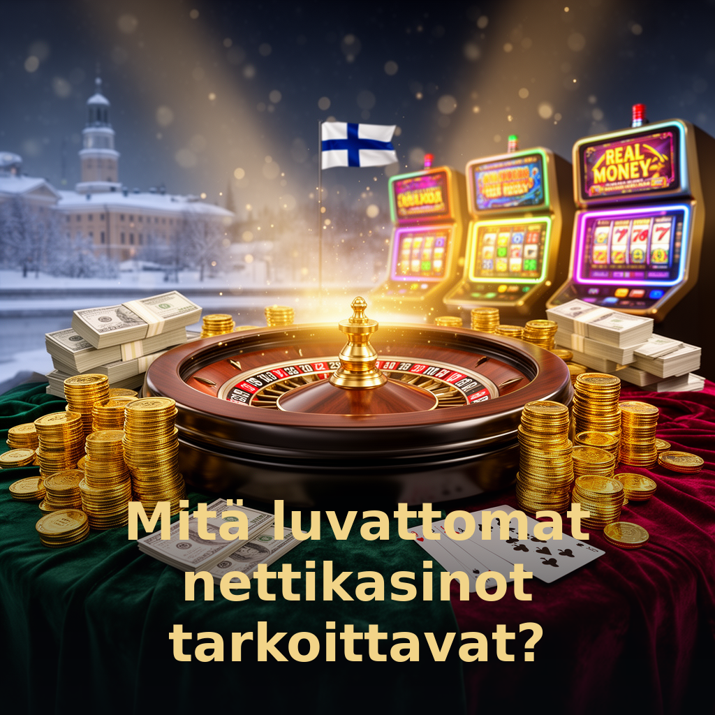 Mitä luvattomat nettikasinot tarkoittavat?