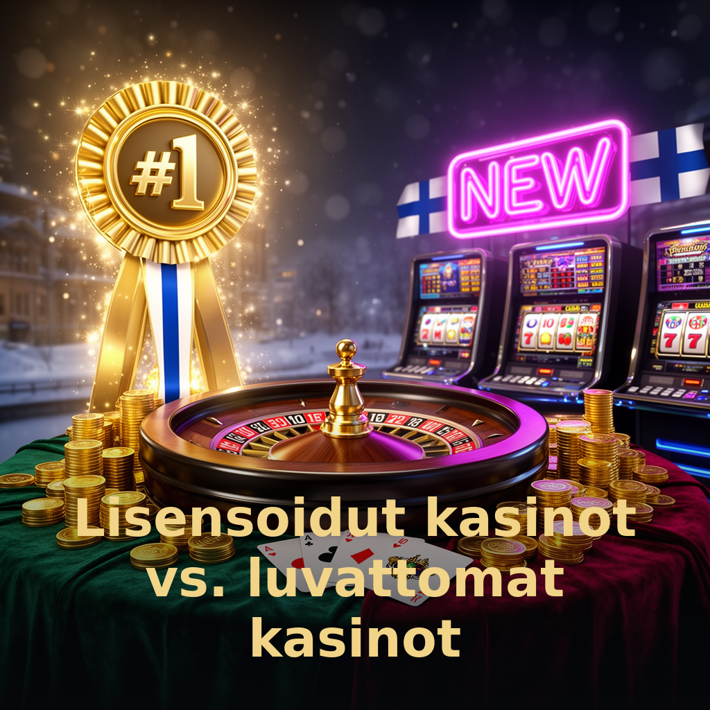 Lisensoidut kasinot vs. luvattomat kasinot